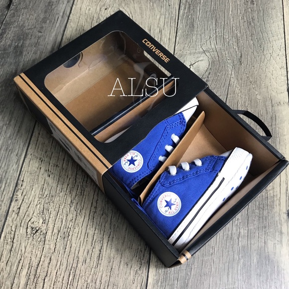 Converse Ctas First Star Easy Slip Hi Oxygen Blue - Picture 2 of 7